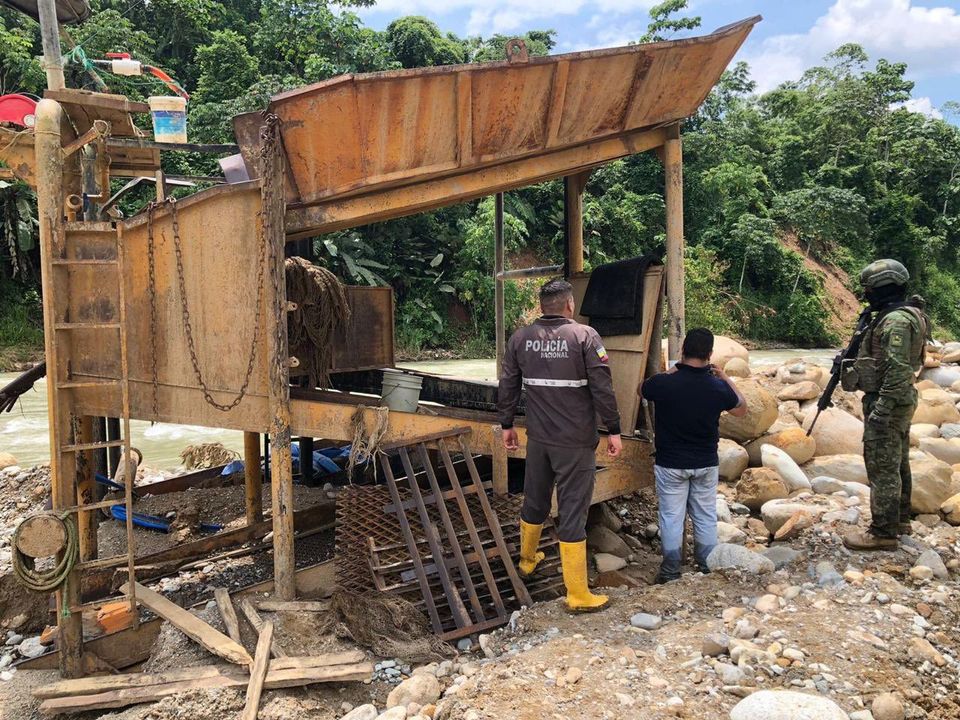 "ELEVADA MINERÍA ILEGAL"