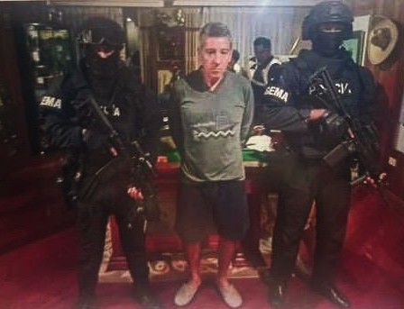 DETIENEN A EXCORONEL DE POLICÍA DE ECUADOR POR TRÁFICO INTERNANCIONAL DE DROGAS.-