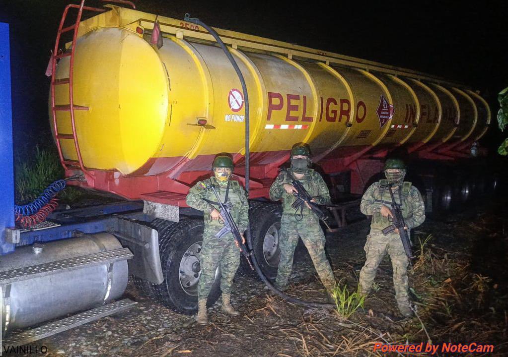 "PESE AL ESFUERZO DE FUERZAS ARMADAS, LA DELINCUENCIA SIGUE ROBANDO EL COMBUSTIBLE"