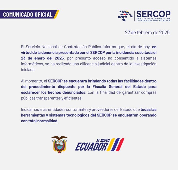 "ECUADOR EN MANOS DE TODO TIPO DE DELINCUENCIA"