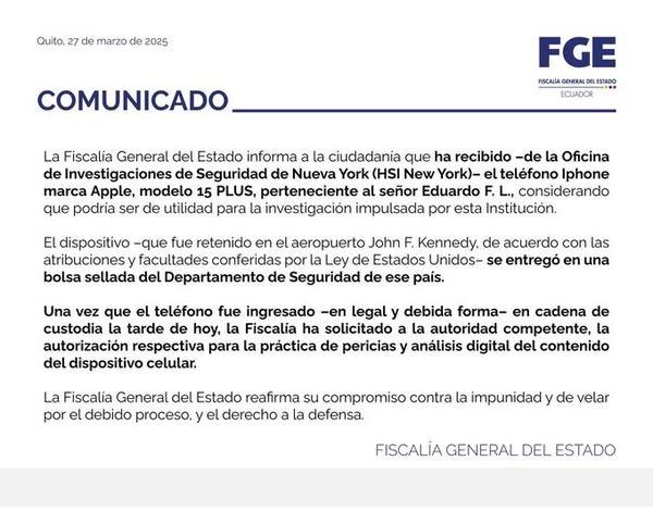 "CASO LIGADOS"