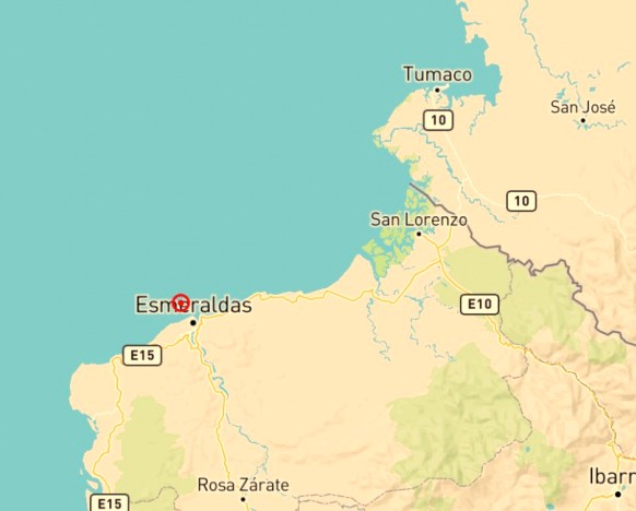 FUERTE TEMBLOR SE REPORTA EN ESMERALDAS Y GUAYAS.-