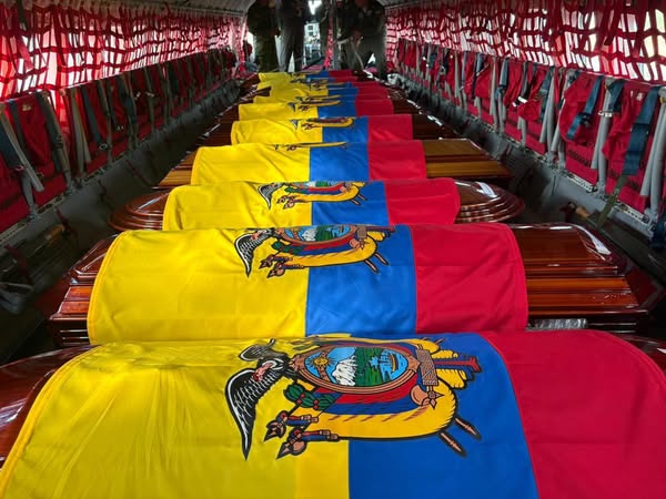 "ECUADOR CONSTERNADO Y ASUSTADO"